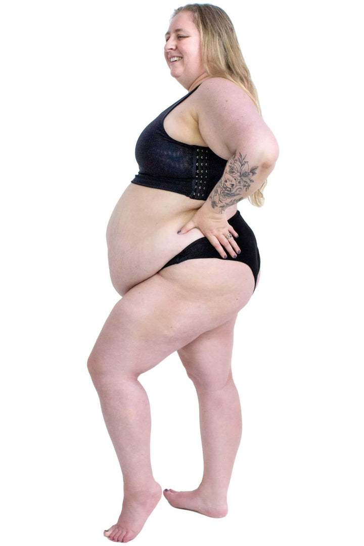 Side-Open Mesh Racerback Binder
