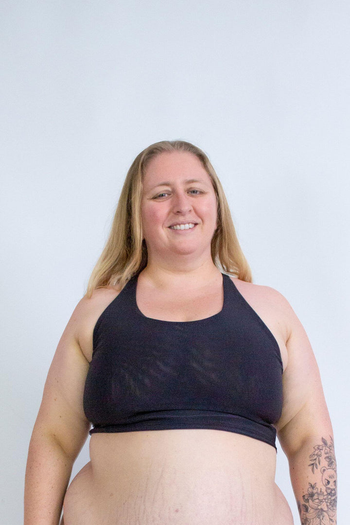 Side-Open Mesh Racerback Binder