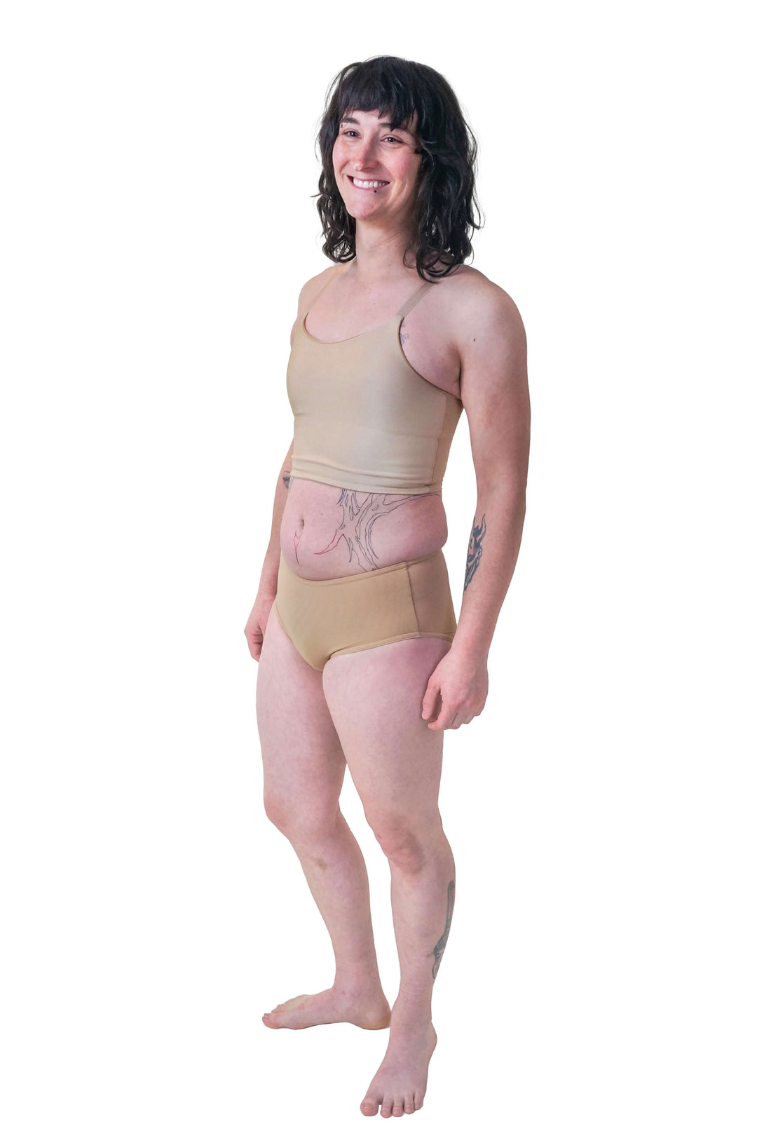 Boyshort Gaff -Sand
