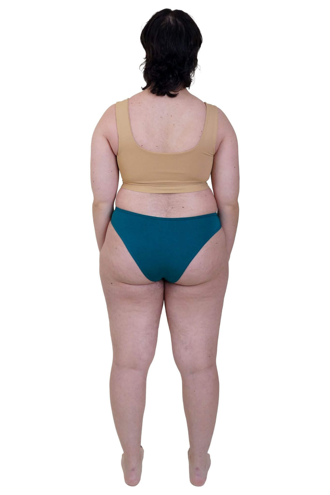 Lycra Bra Binder - Cashew