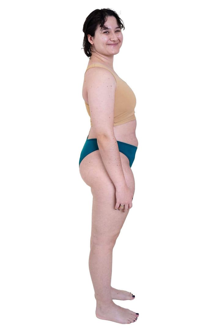 Reversible Lycra Soft Binder - Cashew