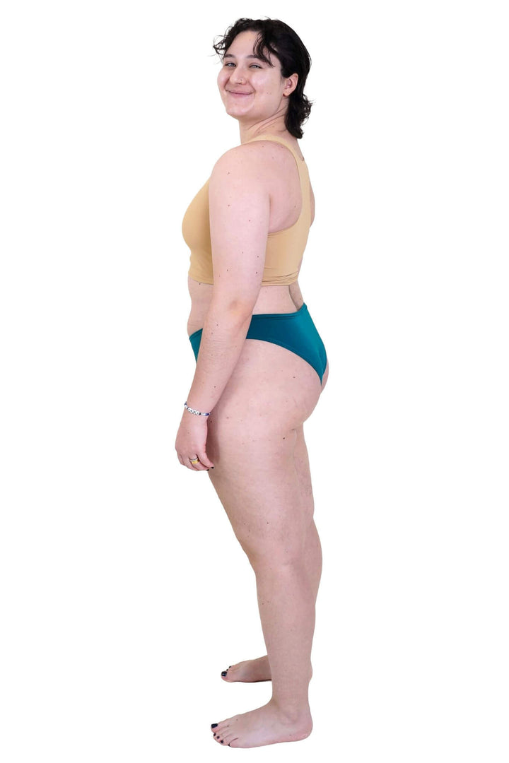 Reversible Lycra Soft Binder - Cashew