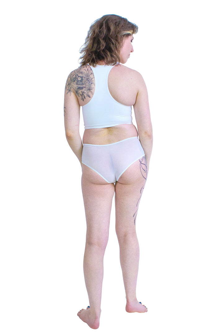 Cheeky Boyshort Gaff - Bone