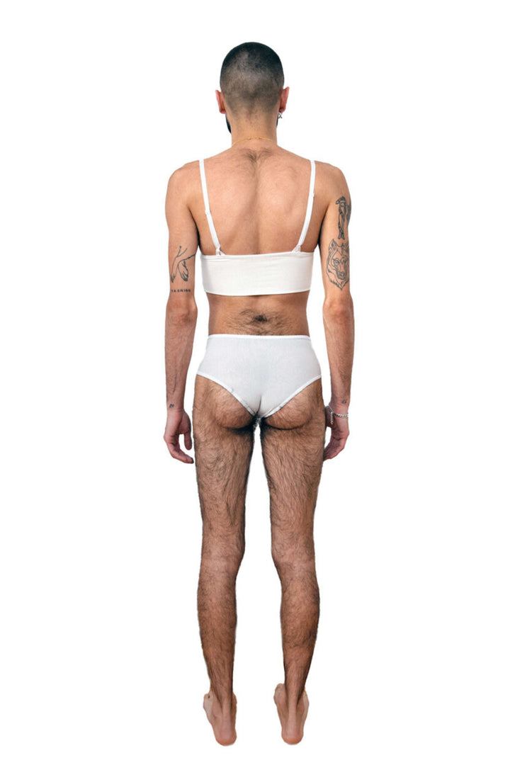 Cheeky Boyshort Gaff - Bone