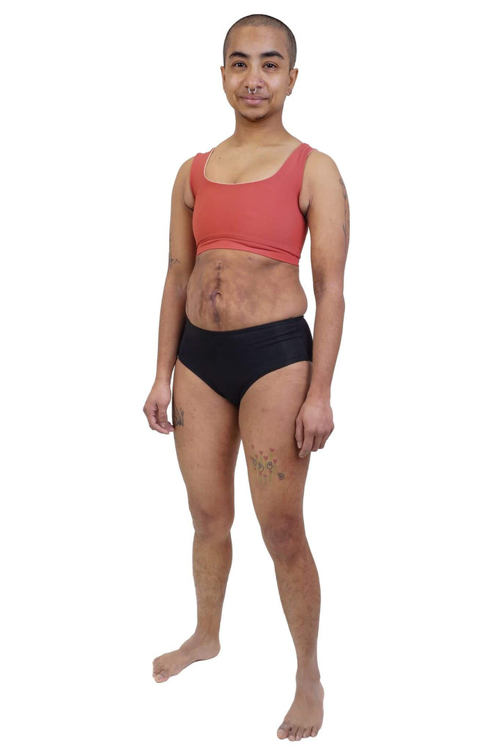 Lycra Bra Binder - Ember