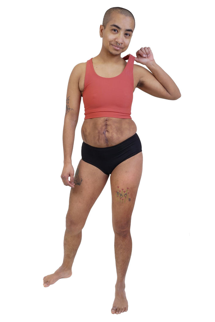 Liant doux en lycra réversible