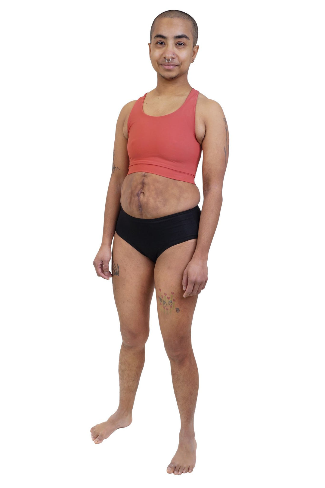 Liant doux en lycra réversible