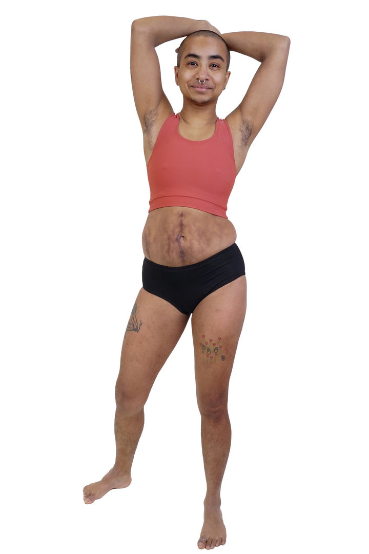 Liant doux en lycra réversible