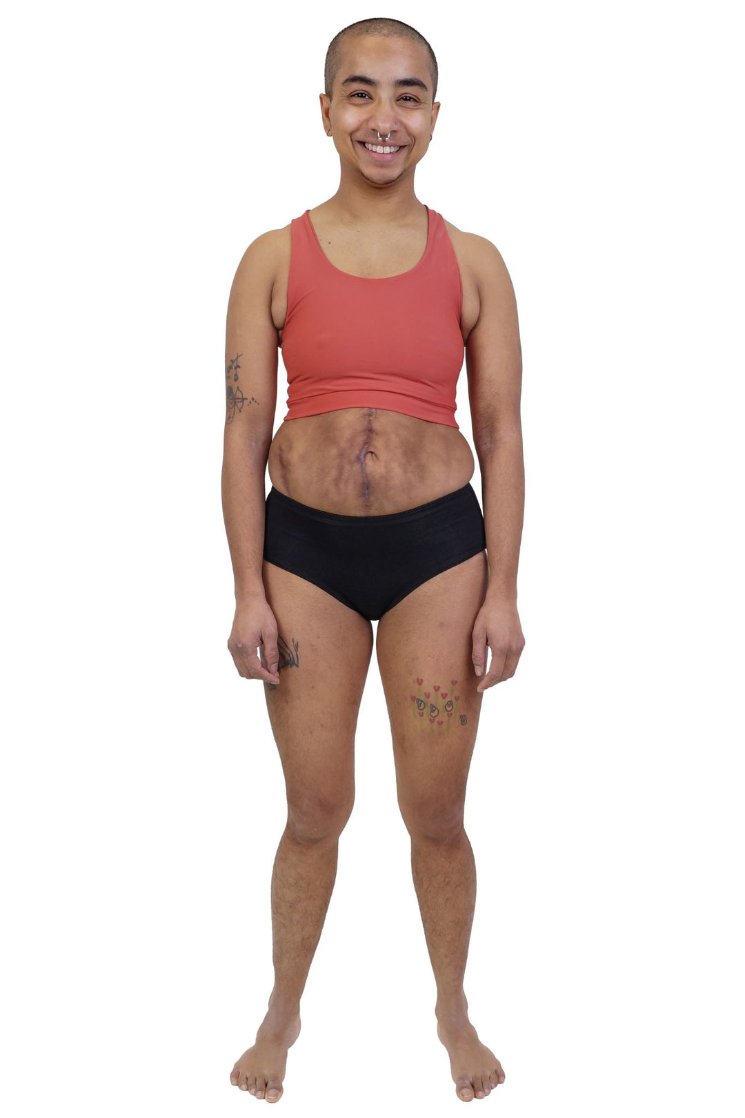 Liant doux en lycra réversible