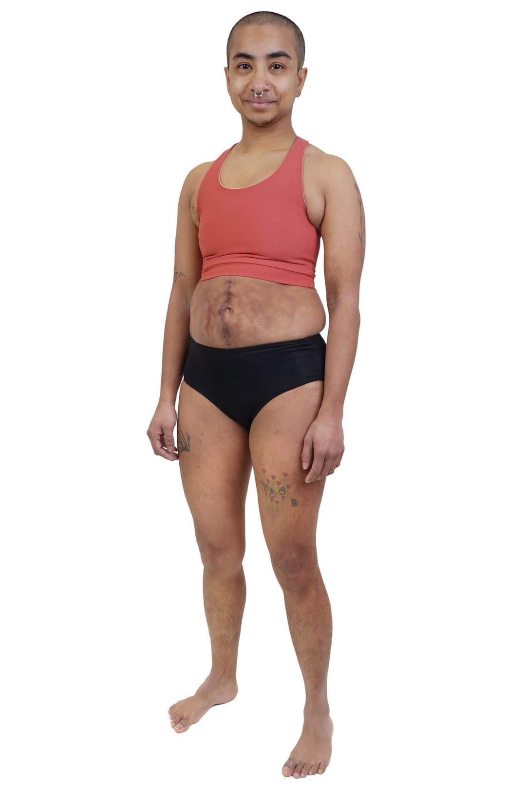 Lycra Racerback Binder - Ember