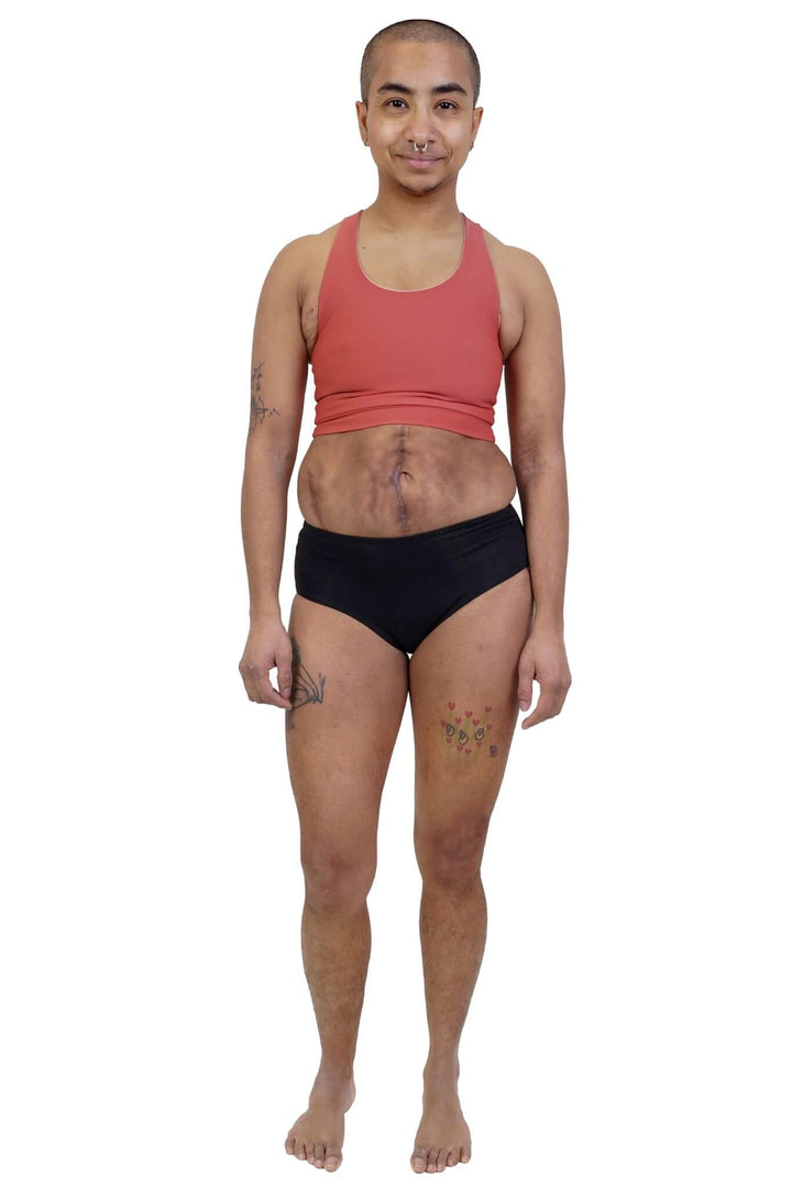 Lycra Racerback Binder - Ember