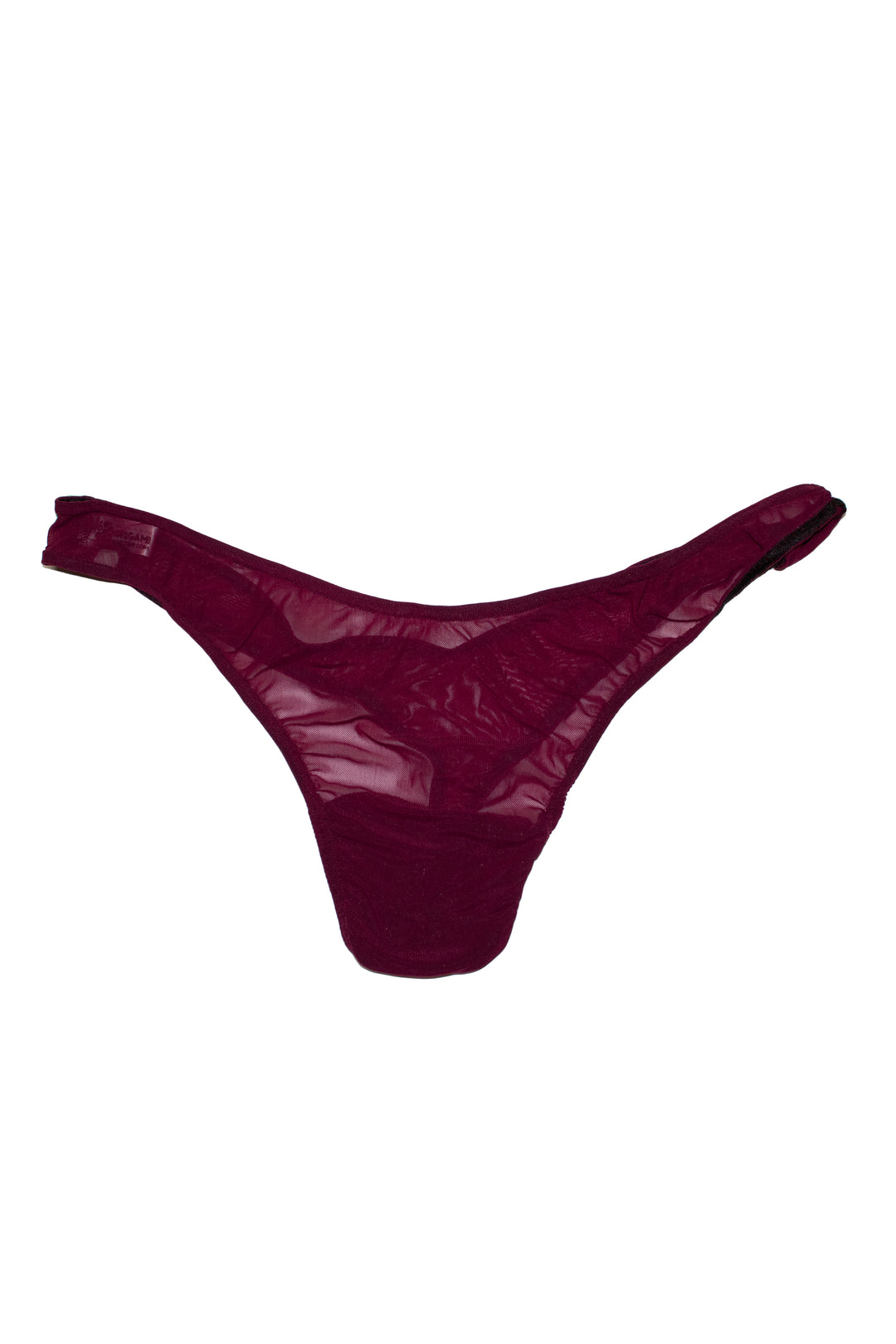 French Mesh Thong 4X-Large RED