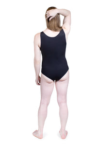 Boat Neck One-Piece Swimsuit 1XL