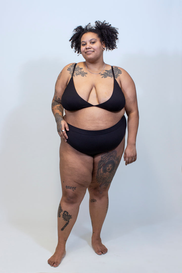 Triangle de bambou Bralette - xl-1xl