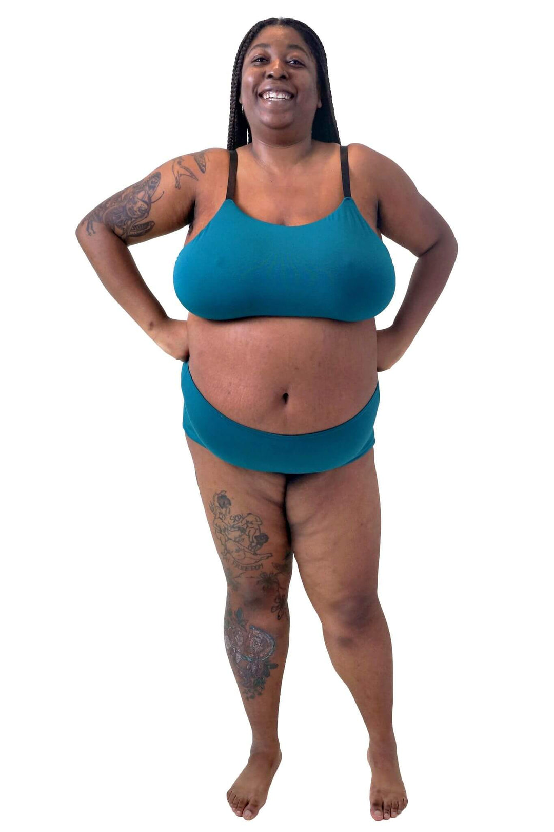 Bamboo Bralette - Mallard