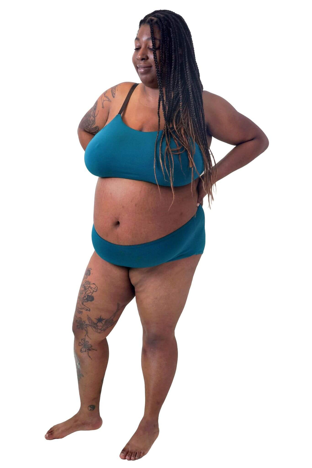 Bamboo Bralette - Mallard
