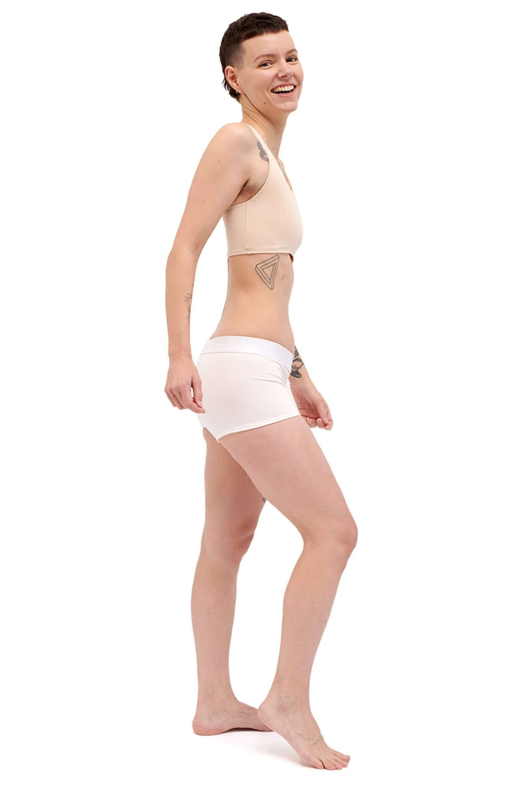 Lycra Racerback Binder -Mashed Potato