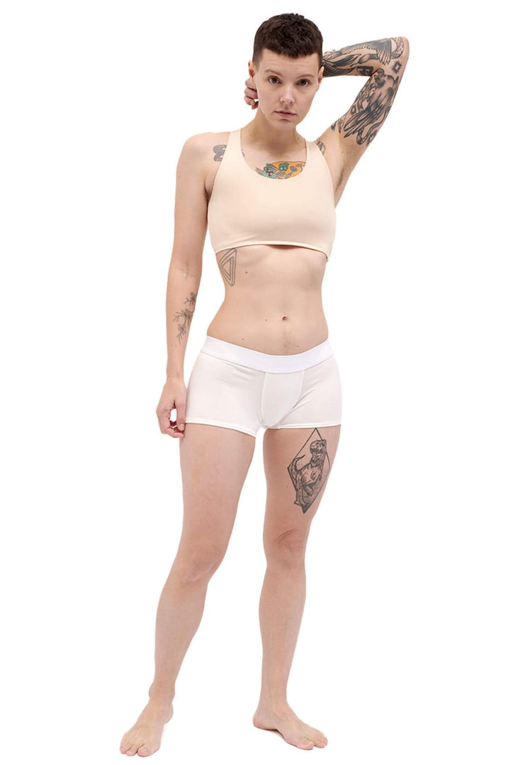 Lycra Racerback Binder -Mashed Potato