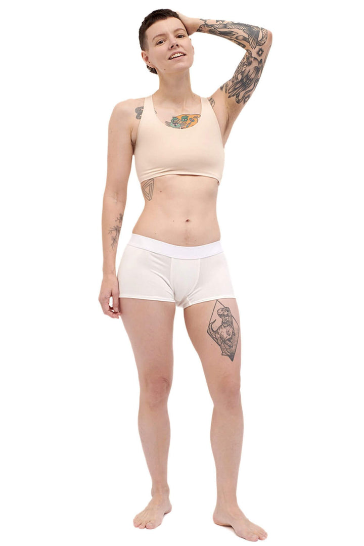 Lycra Racerback Binder -Mashed Potato