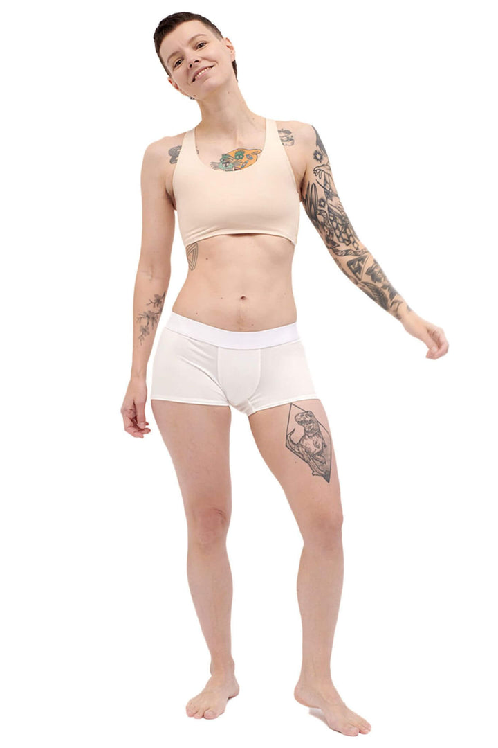 Lycra Racerback Binder -Mashed Potato