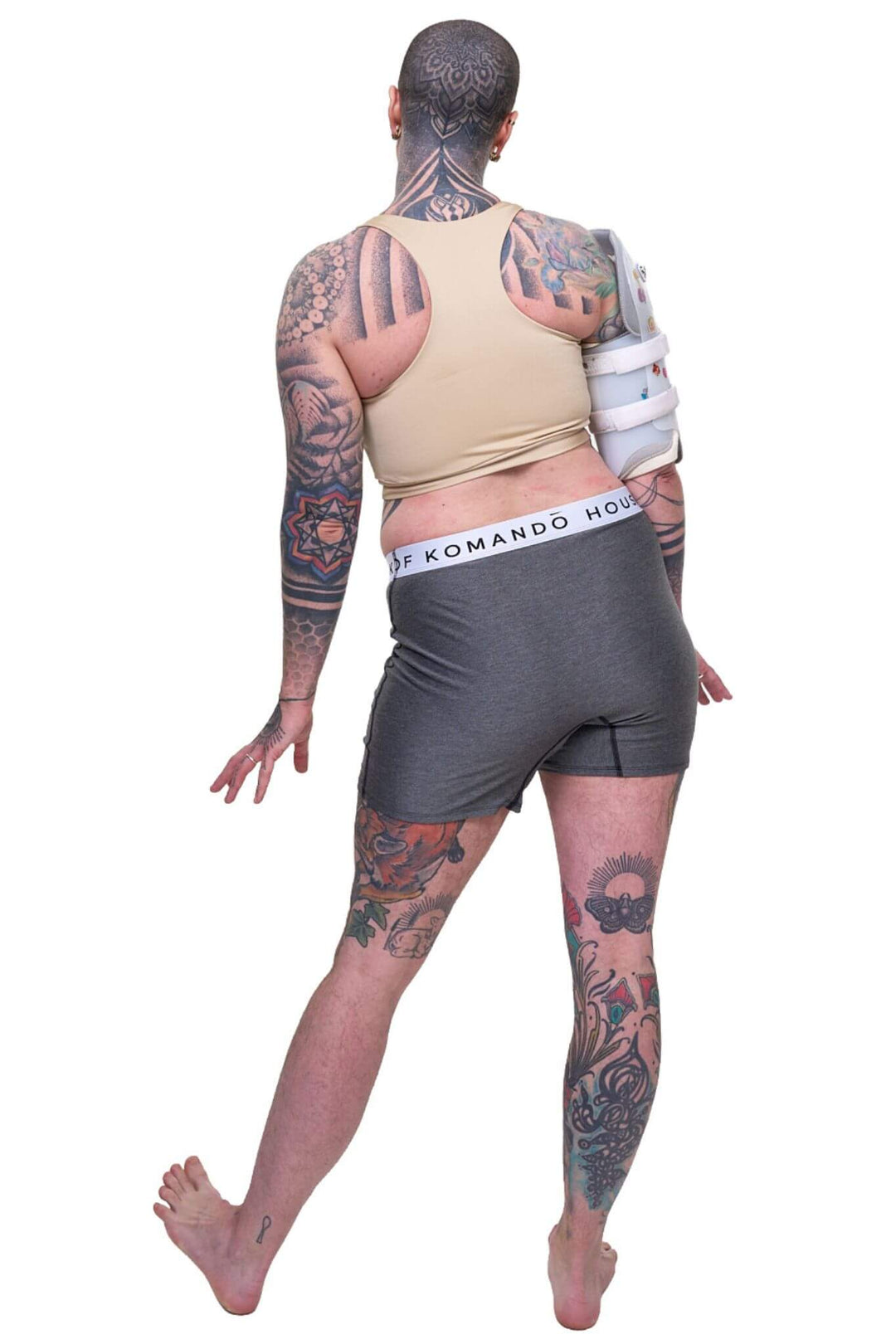 Liant doux en lycra réversible