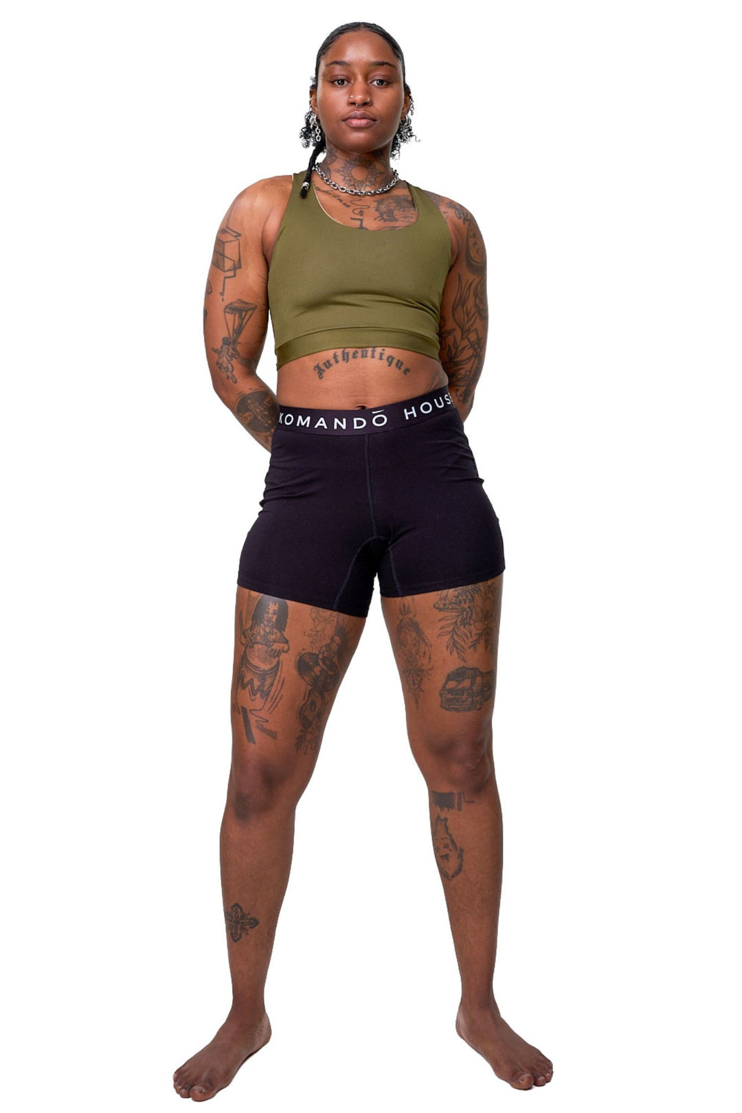Lycra Racerback Binder -Olive