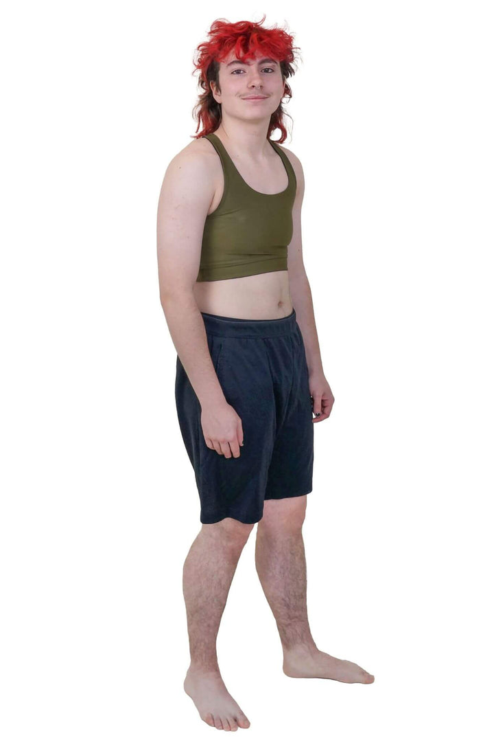 Lycra Racerback Binder -Olive