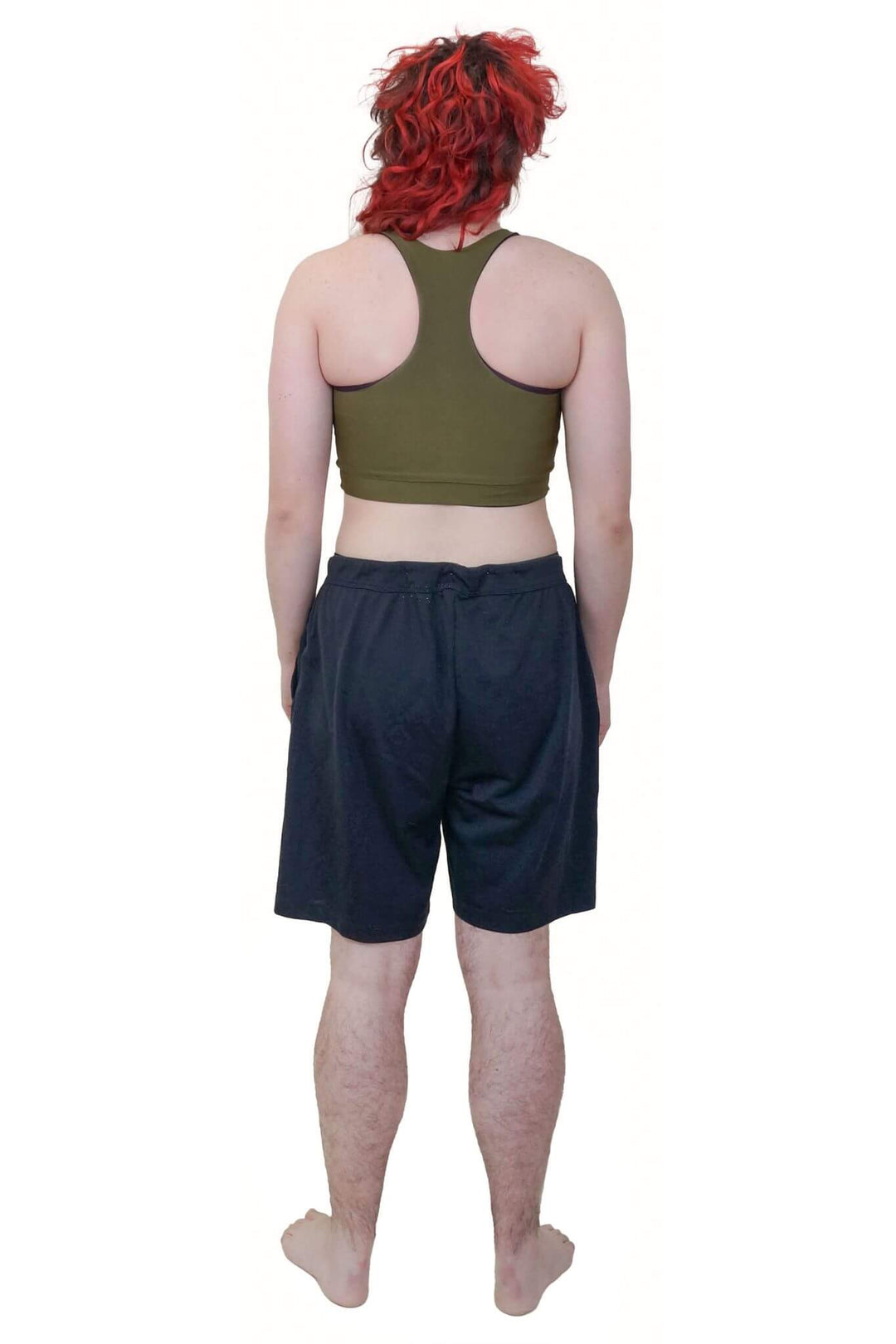 Reversible Lycra Soft Binder - Olive