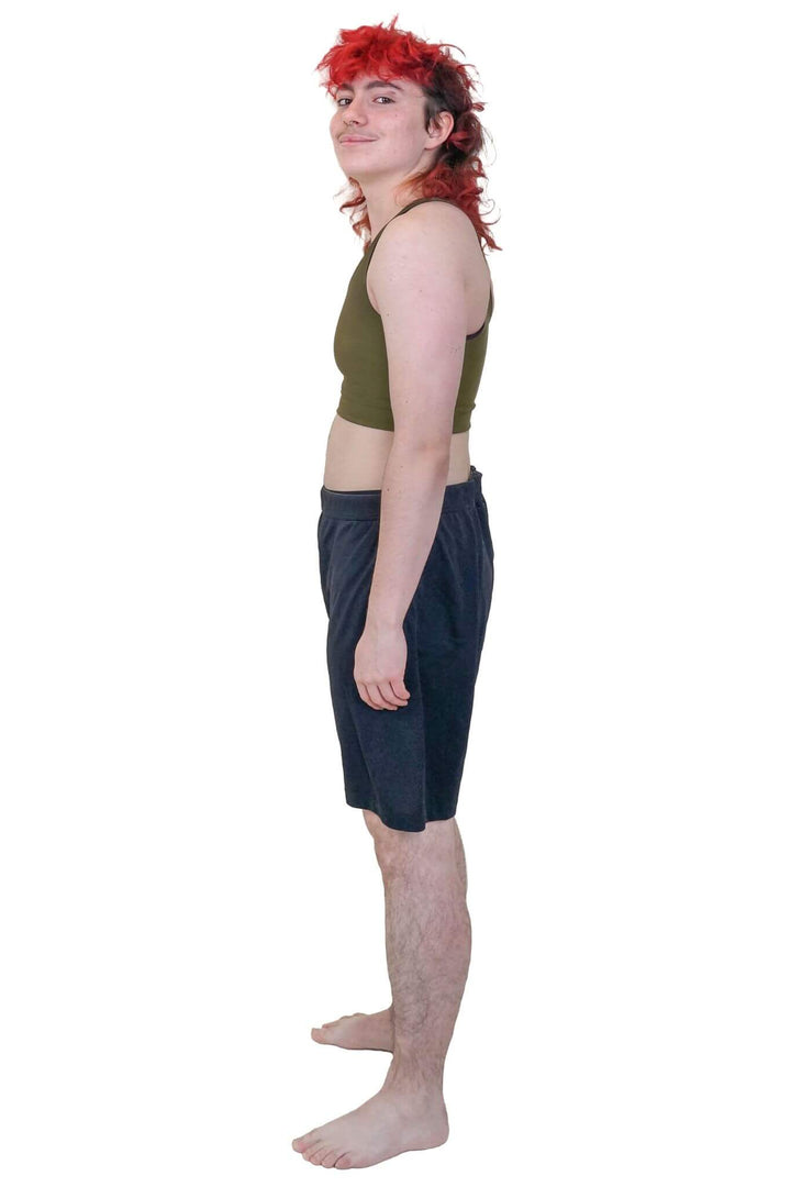 Reversible Lycra Soft Binder - Olive