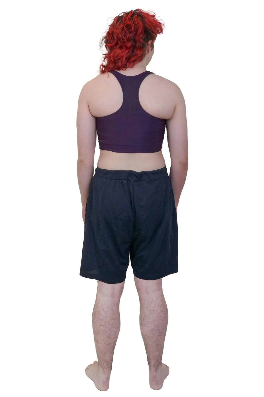 Reversible Lycra Soft Binder - Plum