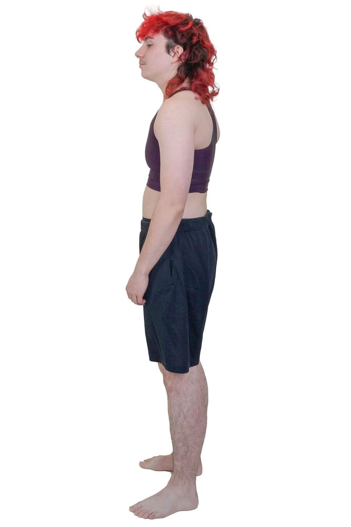 Reversible Lycra Soft Binder - Plum