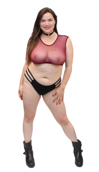 Strappy Bamboo Cheeky - 3XL