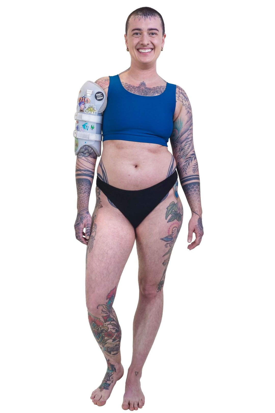 Lycra Bra Binder - Surge