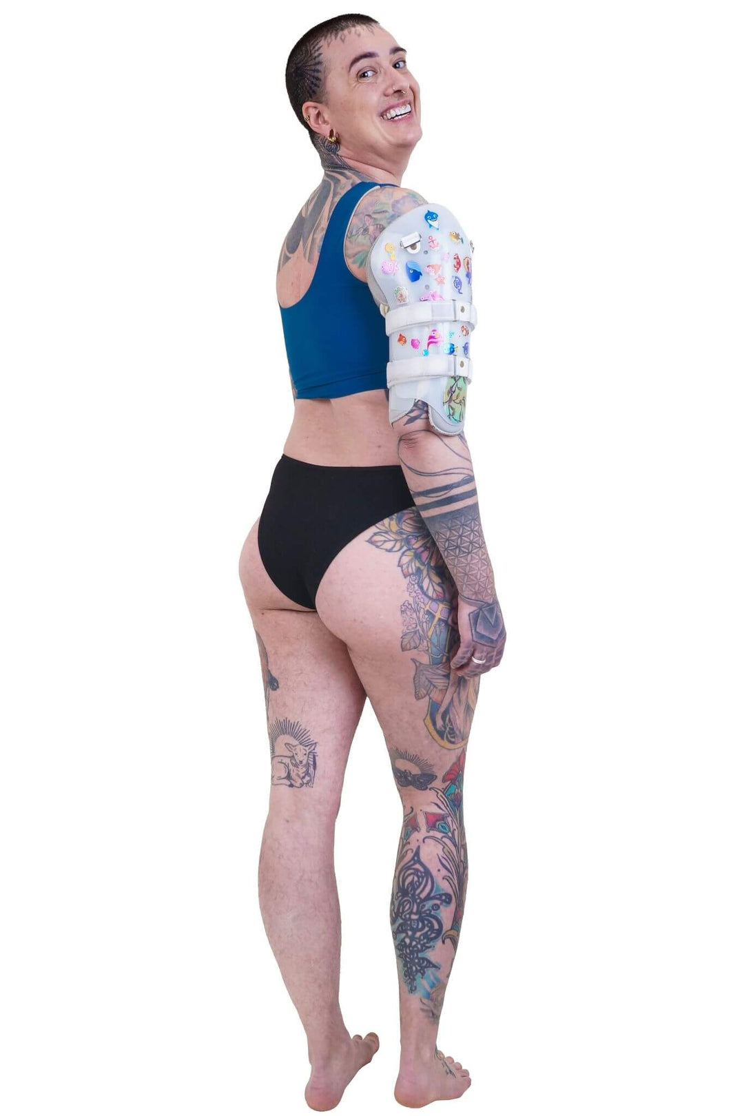 Lycra Bra Binder - Surge