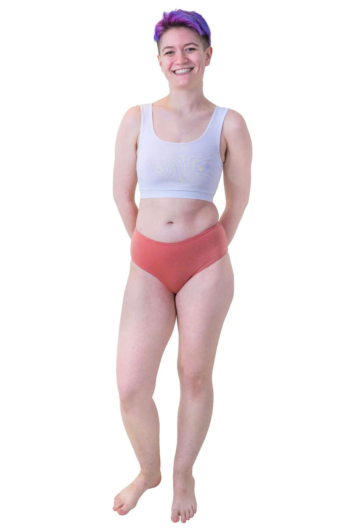 Mesh Bra Binder - Bone
