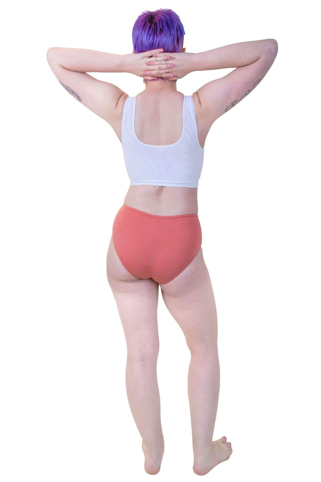 Mesh Bra Binder - Bone