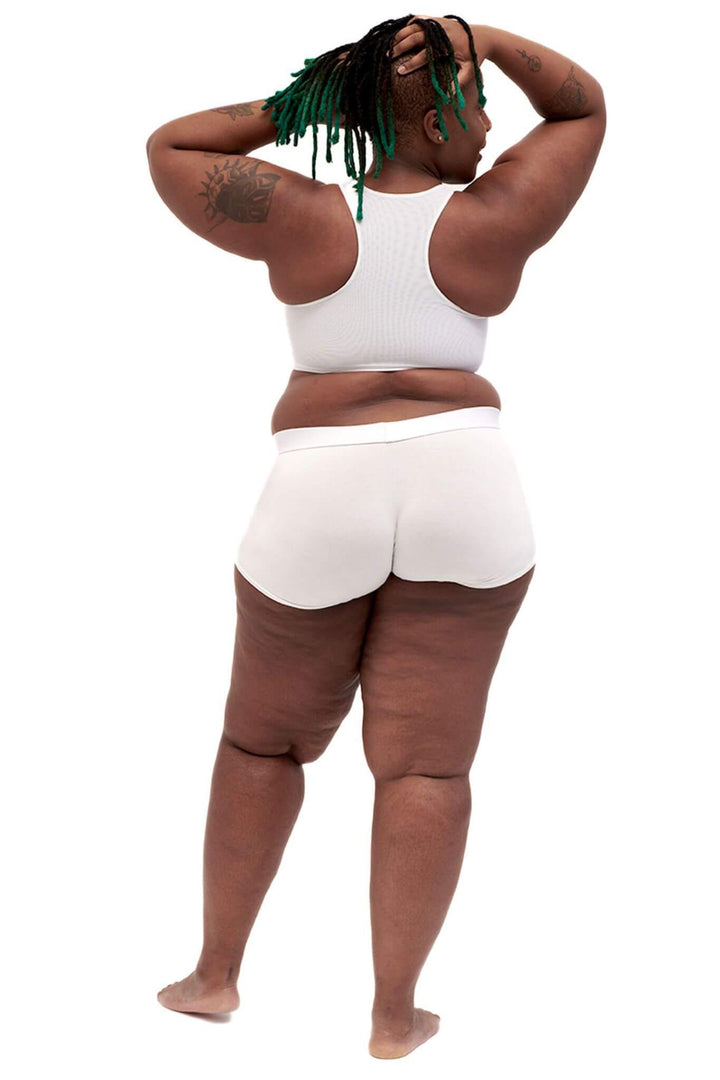 Ready-To-Ship Mesh Racerback Binder - Bone