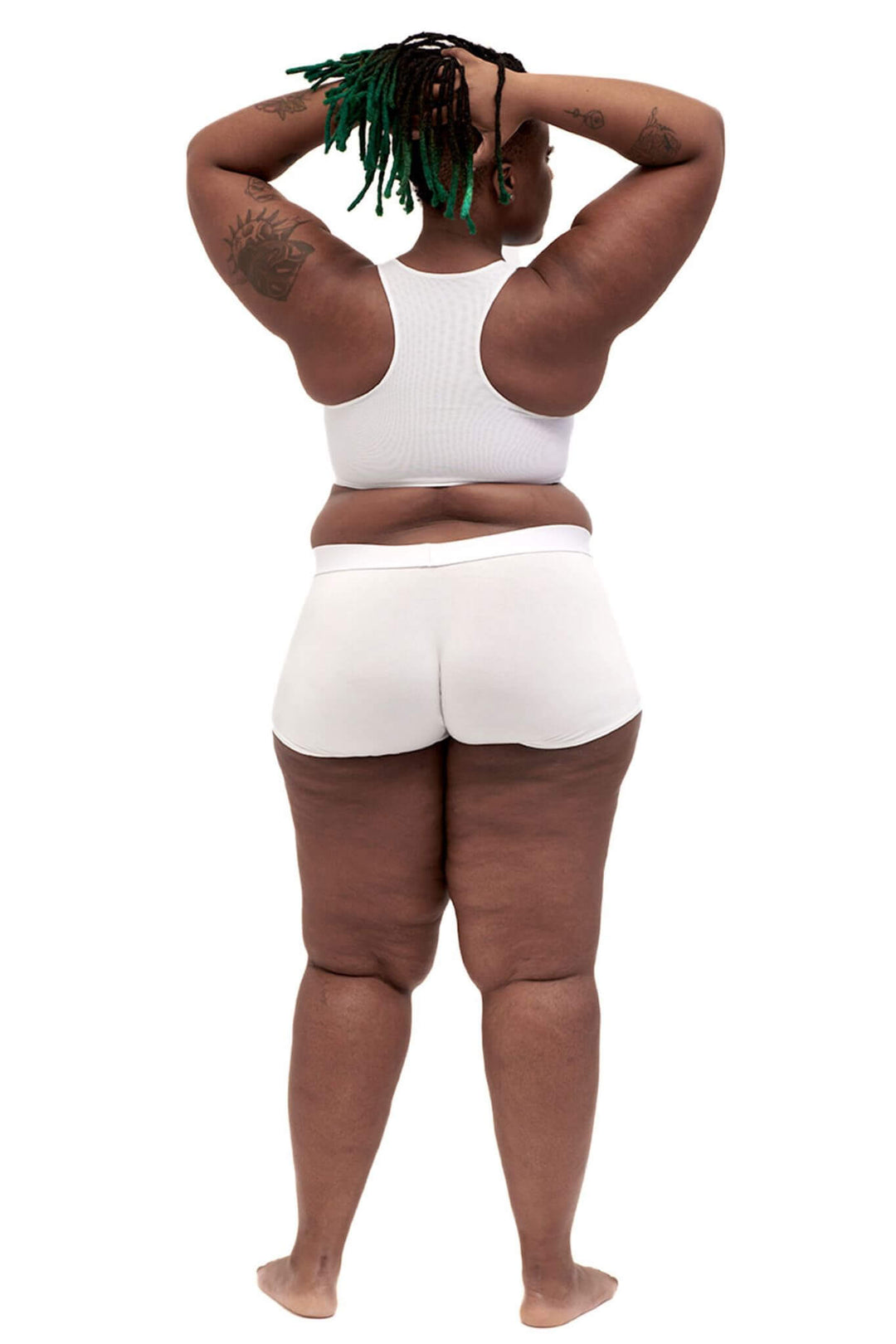 Ready-To-Ship Mesh Racerback Binder - Bone