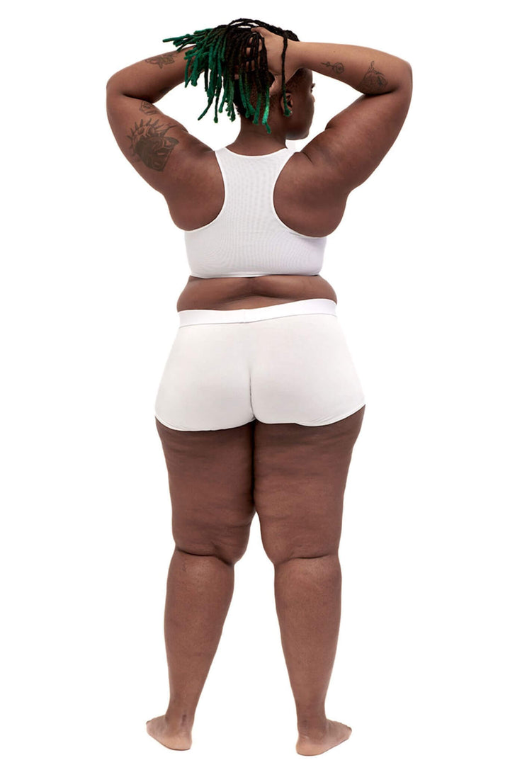 Ready-To-Ship Mesh Racerback Binder - Bone