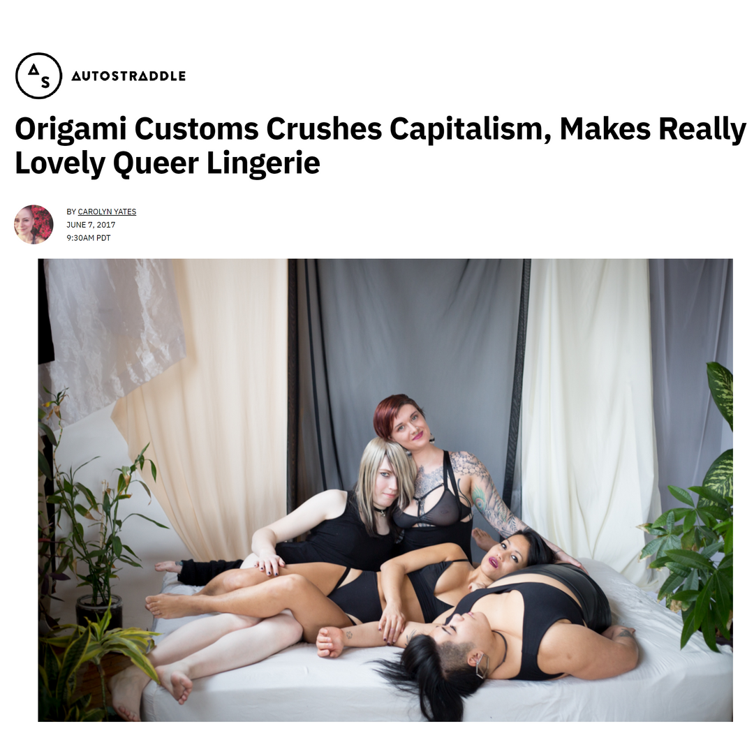 origami customs in the media- queer, anticapitalist article by autostraddle magazine 
